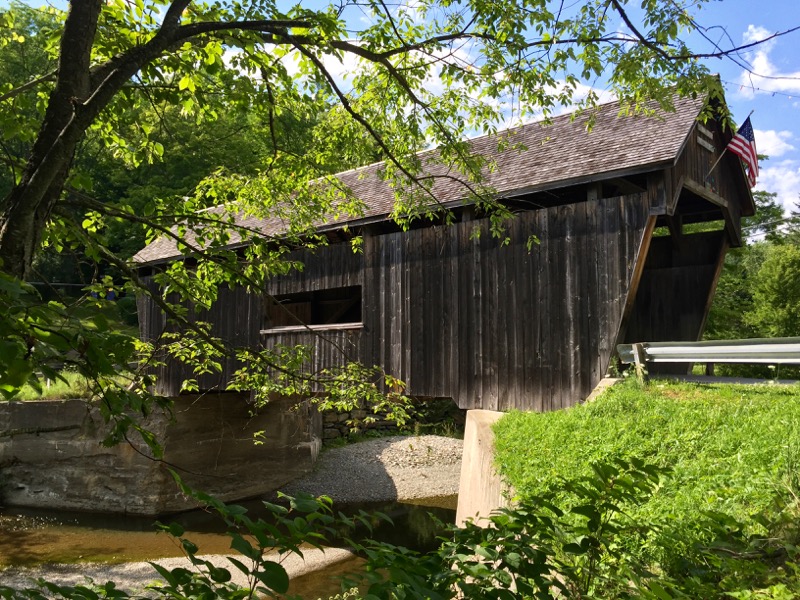 Loving all the covered bridges up this way!