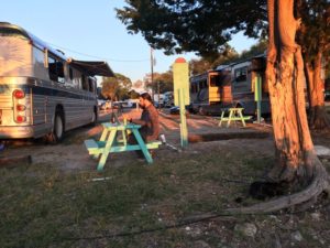 Site improvements since our last stay. 