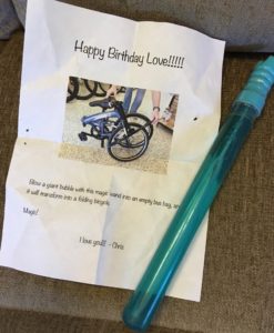 Last year I got a folding bike for my birthday... on paper. It took a few months for us to shop to find the right ones. 