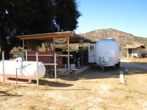 This host had a dedicated RV pull up with private patio and full hook-ups. Sweet!