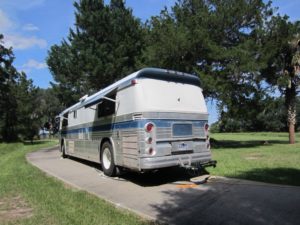 Power isn't always nearby where you park. Our heavy duty extension cord and 15A adapter gives us lots of flexibility. 