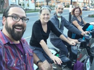 Meeting Sue & Doug in Montreal earlier this year. 