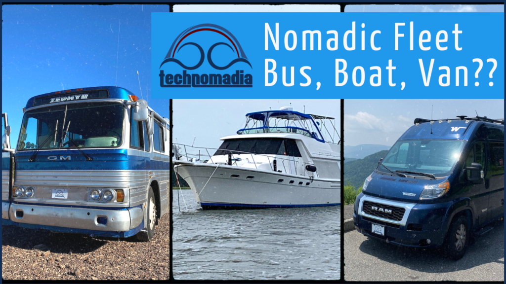 nomadic fleet bayliner 4788 vintage bus 4106 travato van