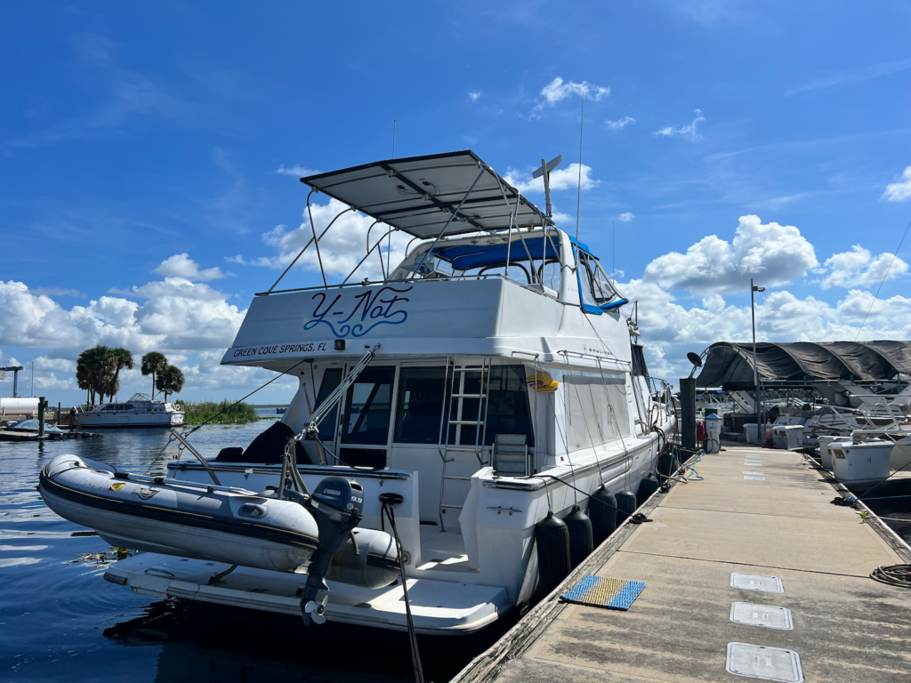 Y-Not has been without an inverter for a few months now. Our lithium batteries can only be charged by solar. 