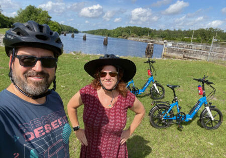 Loving our new bikes!